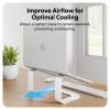 Giá Đỡ Công Thái Học HyperSpace Ergonomic Laptop Stand HS1110WHGL hypervietnam (5)